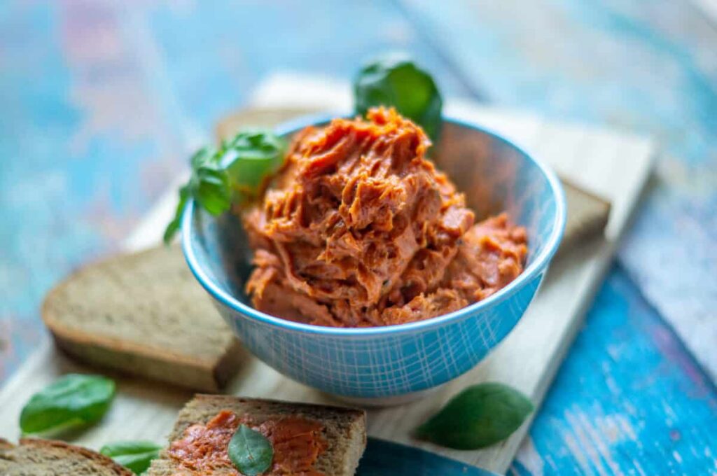 Mantequilla de tomate con Thermomix®, preparado en Thermomix®